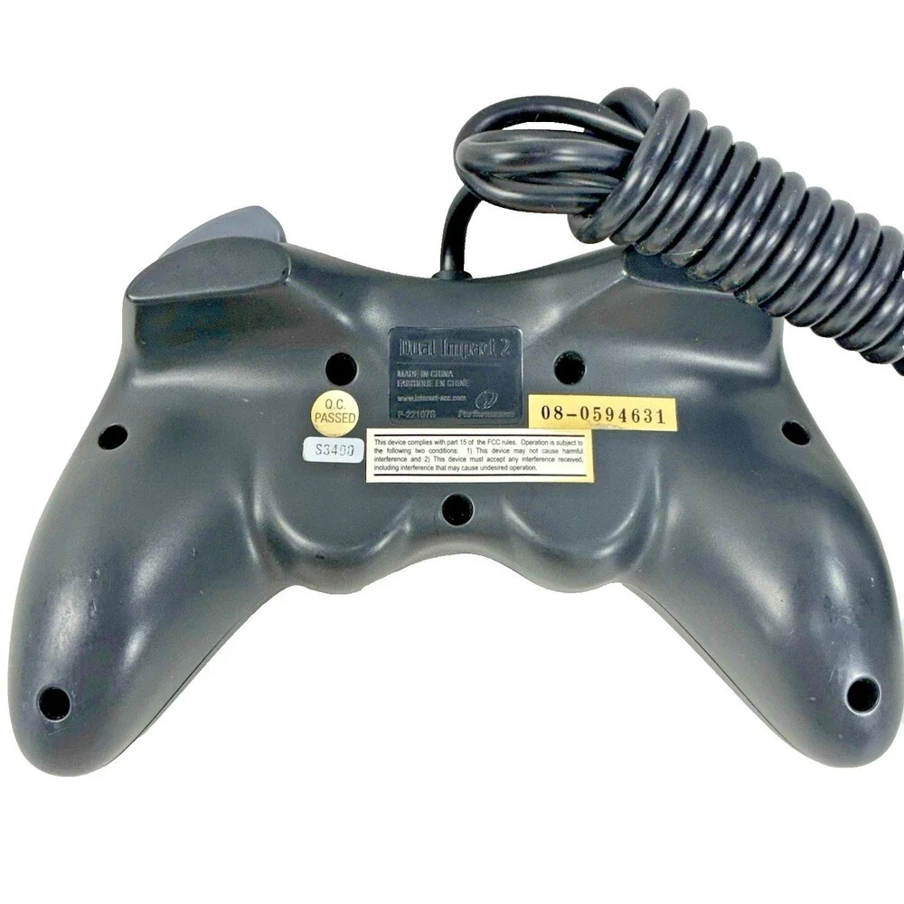 Performance Dual Impact 2 Sony PlayStation 2 Gray Wired Controller Tested